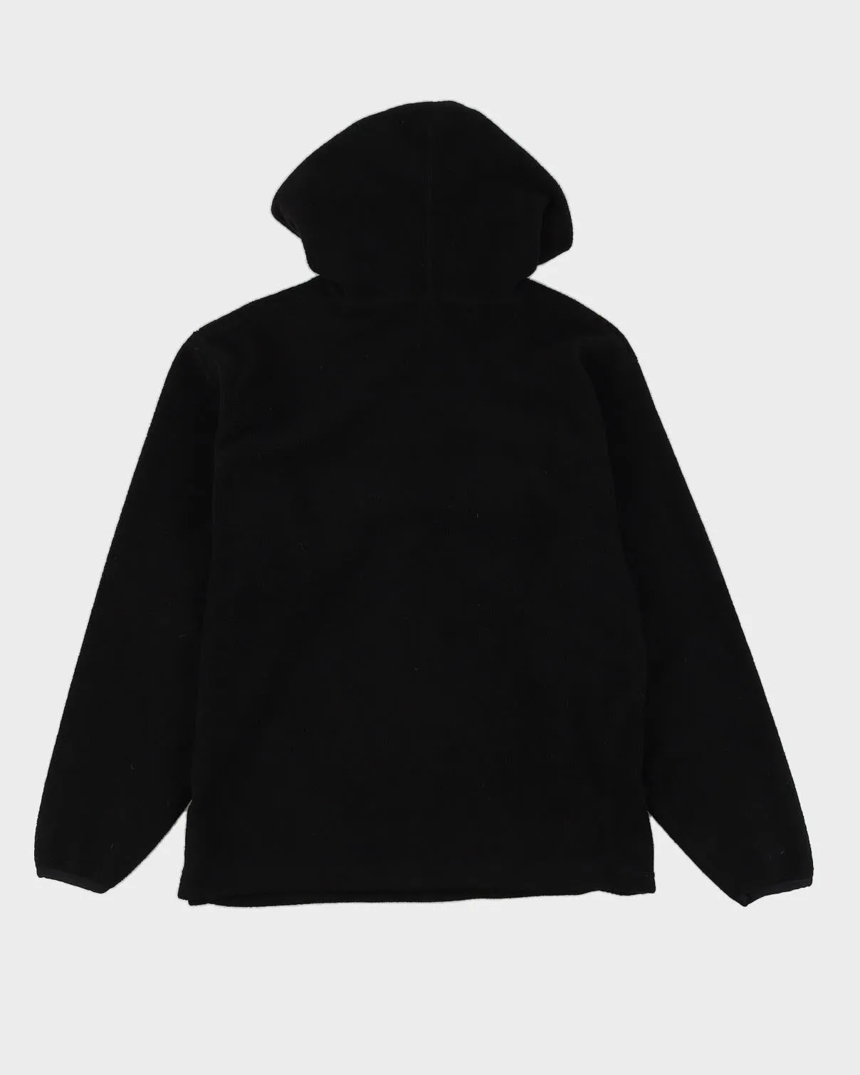 00s Adidas Black Fleeced Hoodie   - S