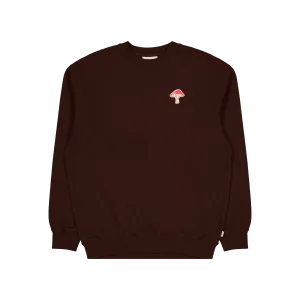 Agaric Mush Sweatshirt Deep Brown