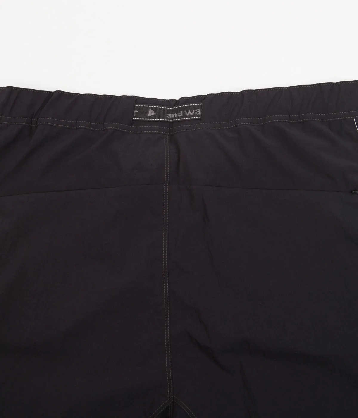 and wander Light Hike Shorts - Black