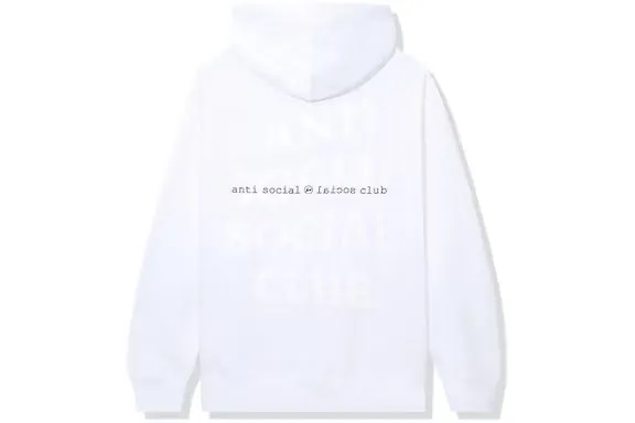 Anti Social Social Club x Fragment Type A Hoodie (FW22) White