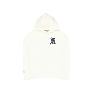 Appliquéd Fleece Hoodie Clubhouse Cream