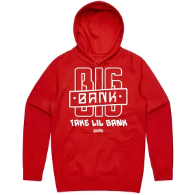 BIG BANK : Red Sneaker Hoodie