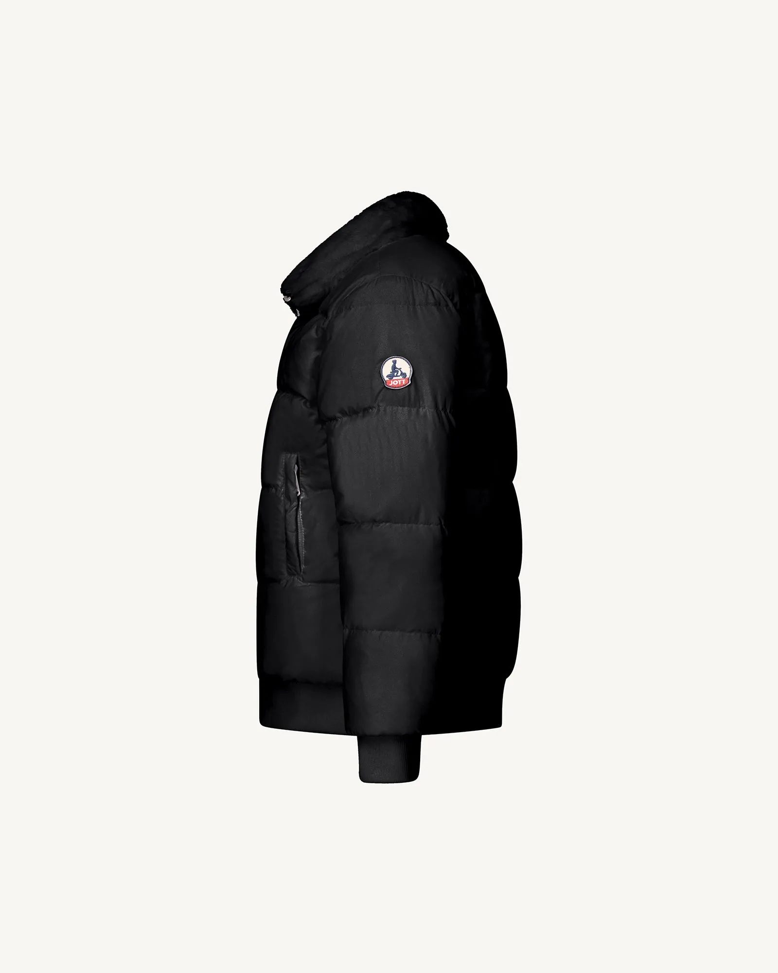 Black Vali 2.0 Ffur kid's Grand Froid reversible puffer jacket