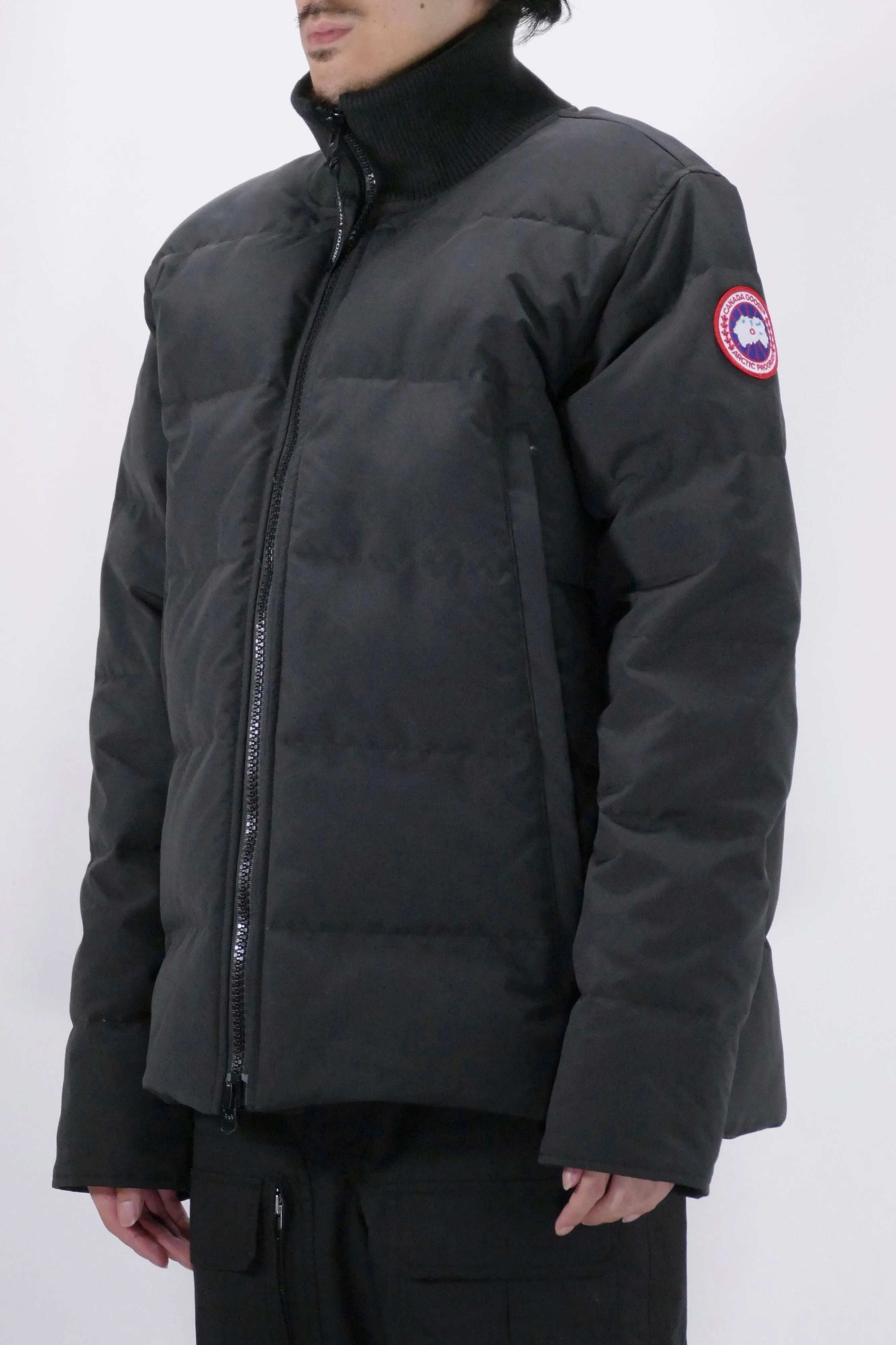 Canada Goose Mens Down Jacket Woolford - Black