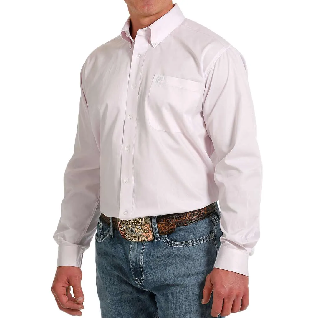 Cinch Men's Mini Stripe Tencel Button-Down Shirt