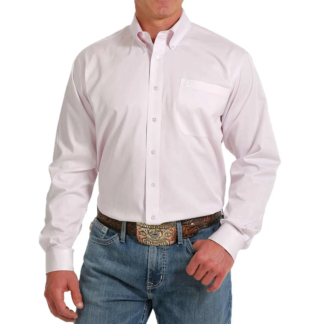 Cinch Men's Mini Stripe Tencel Button-Down Shirt