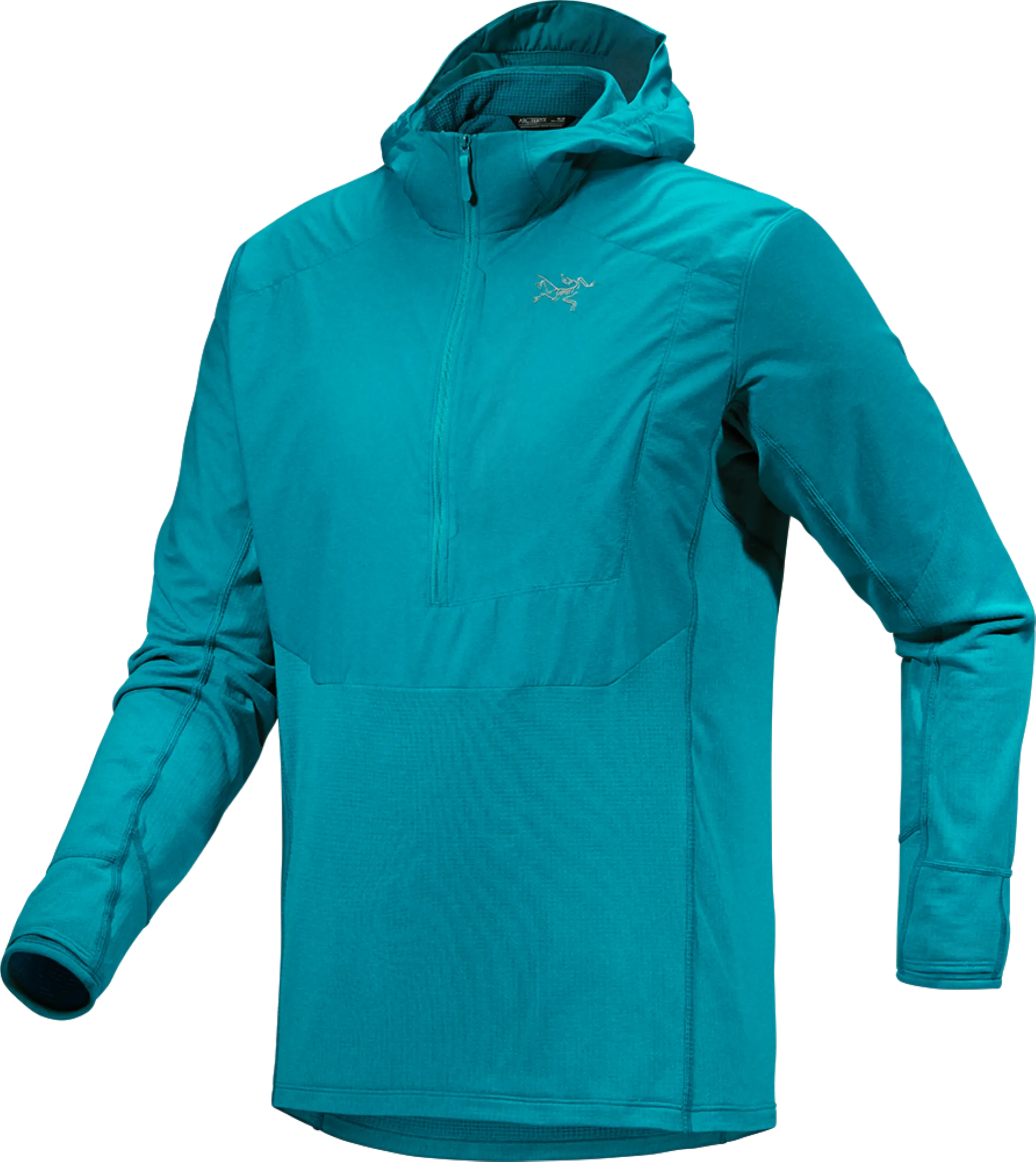 Mens Delta Hybrid Performance Hoodie – Versatile Outdoor Jacket with Enhanced Warmth and Breathability