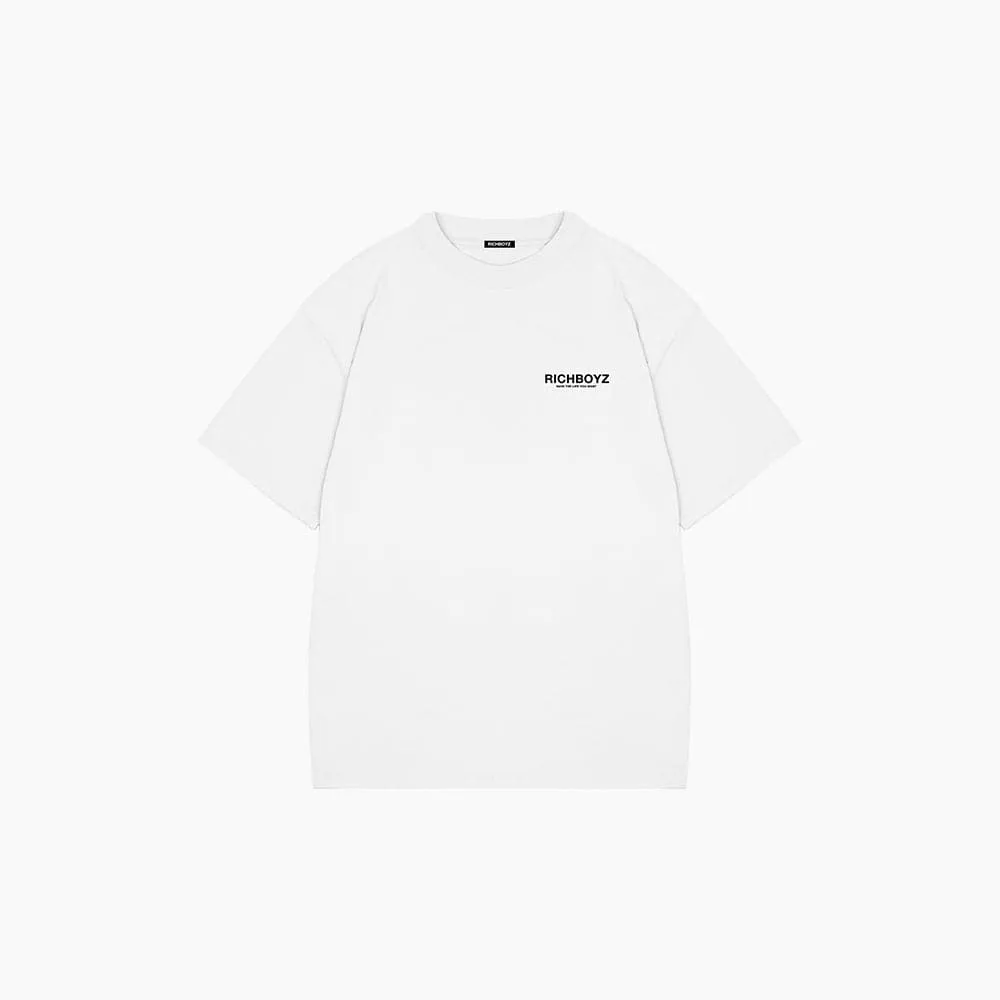 DROP SHOULDER TEE - CLASSIC WHITE