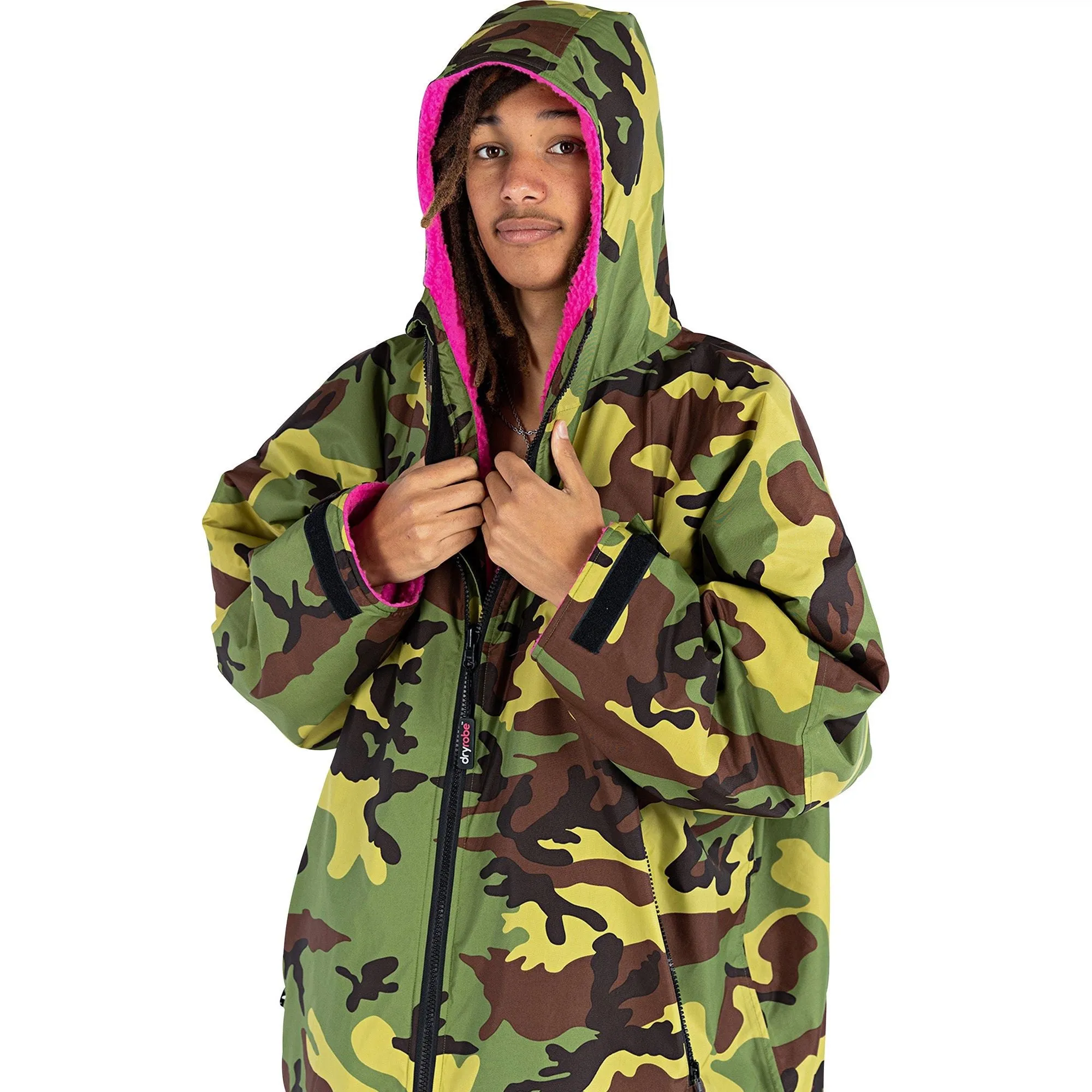 Dryrobe Advance Long Sleeve Changing Robe - Camo