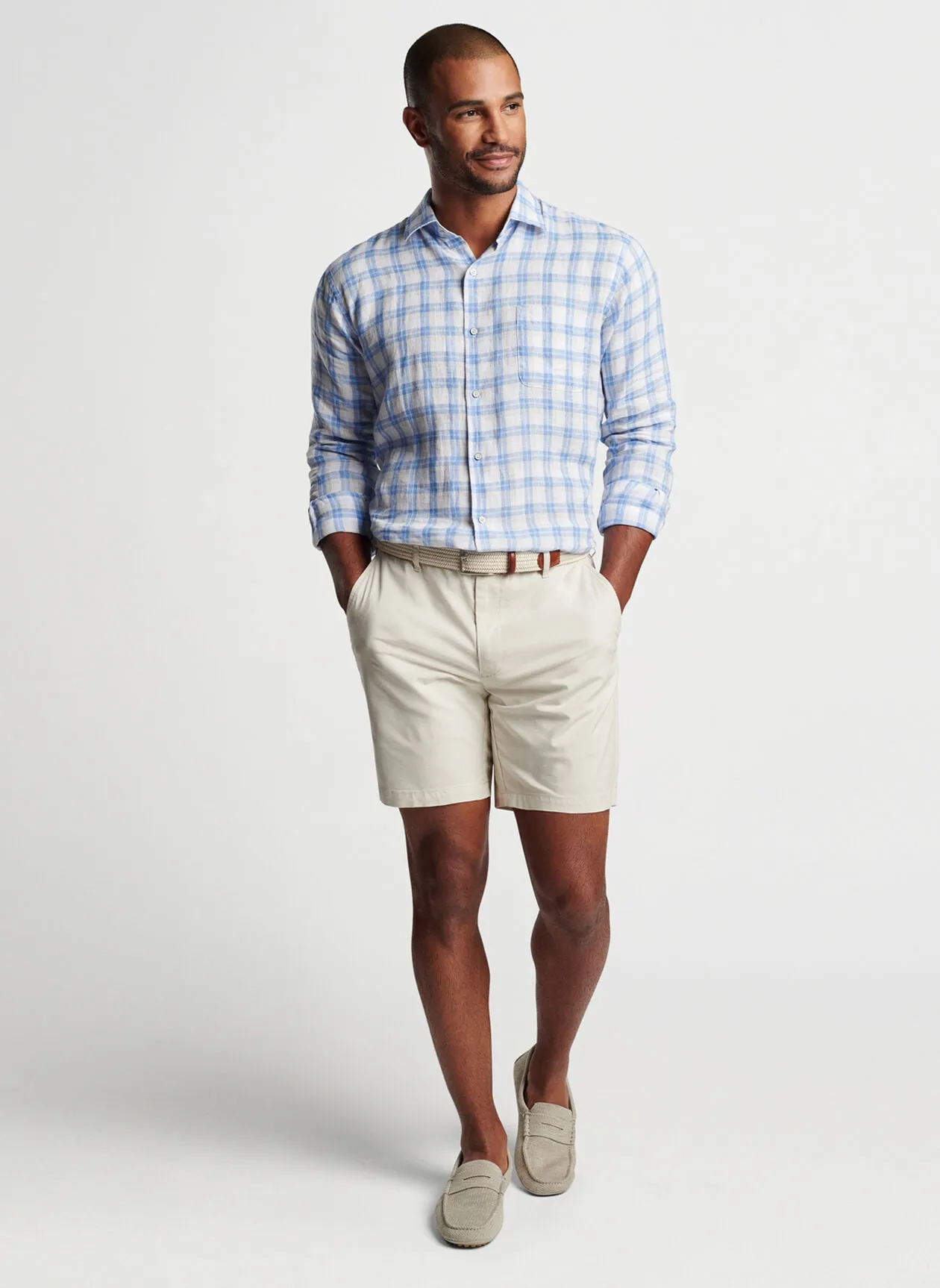 Edisto Linen Sport Shirt