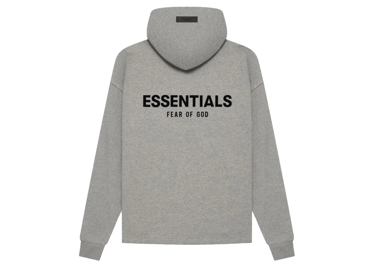 Fear of God Essentials Relaxed Hoodie Dark Oatmeal