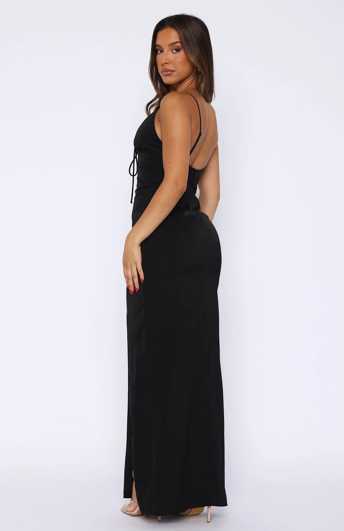 Feelings On Safety Maxi Dress Black