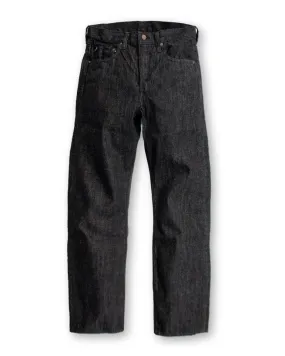 Fullcount 1101 13.7oz Black Straight Selvedge Denim