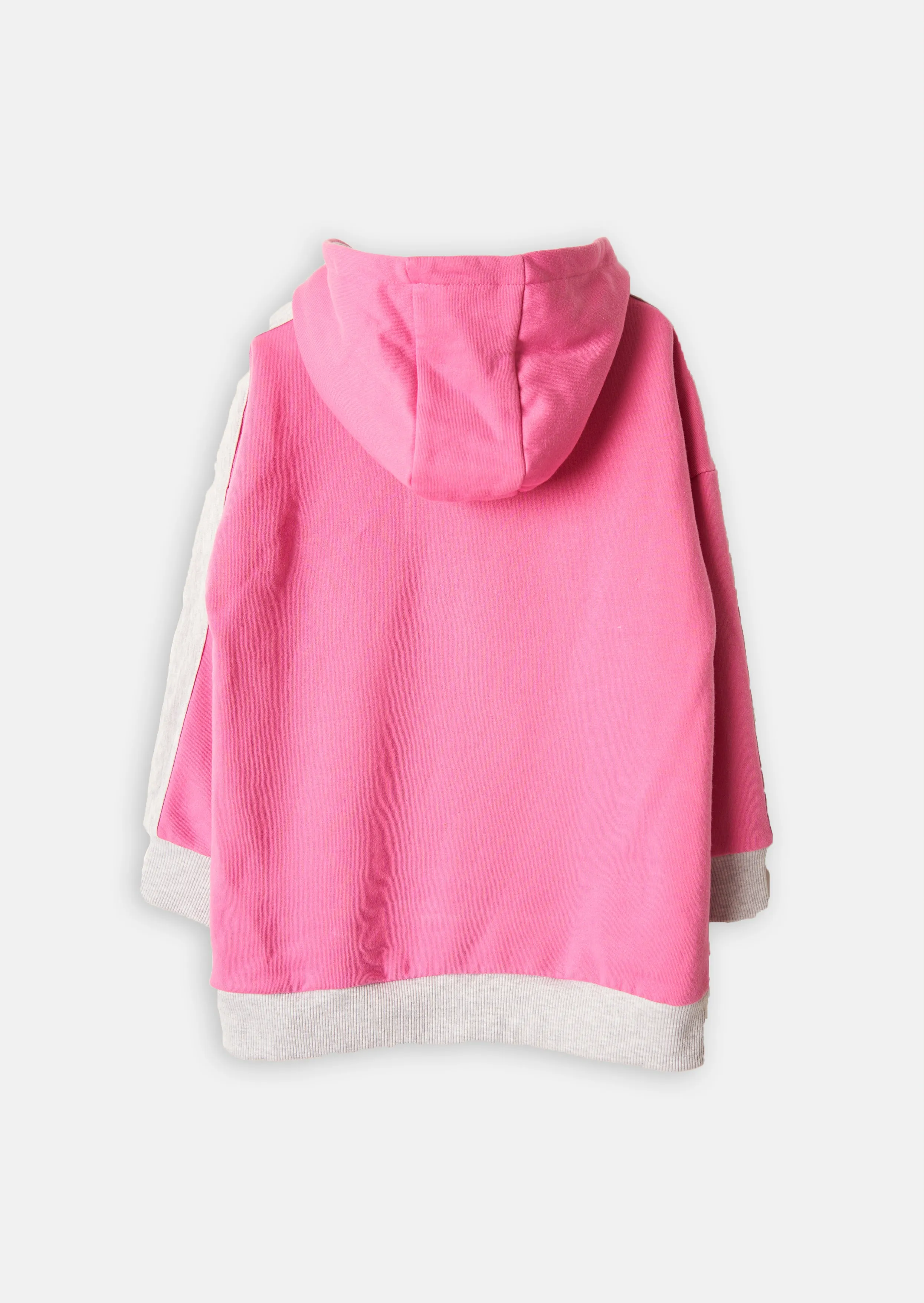 Girls Planet Printed Pink Sweatshirt with Hood