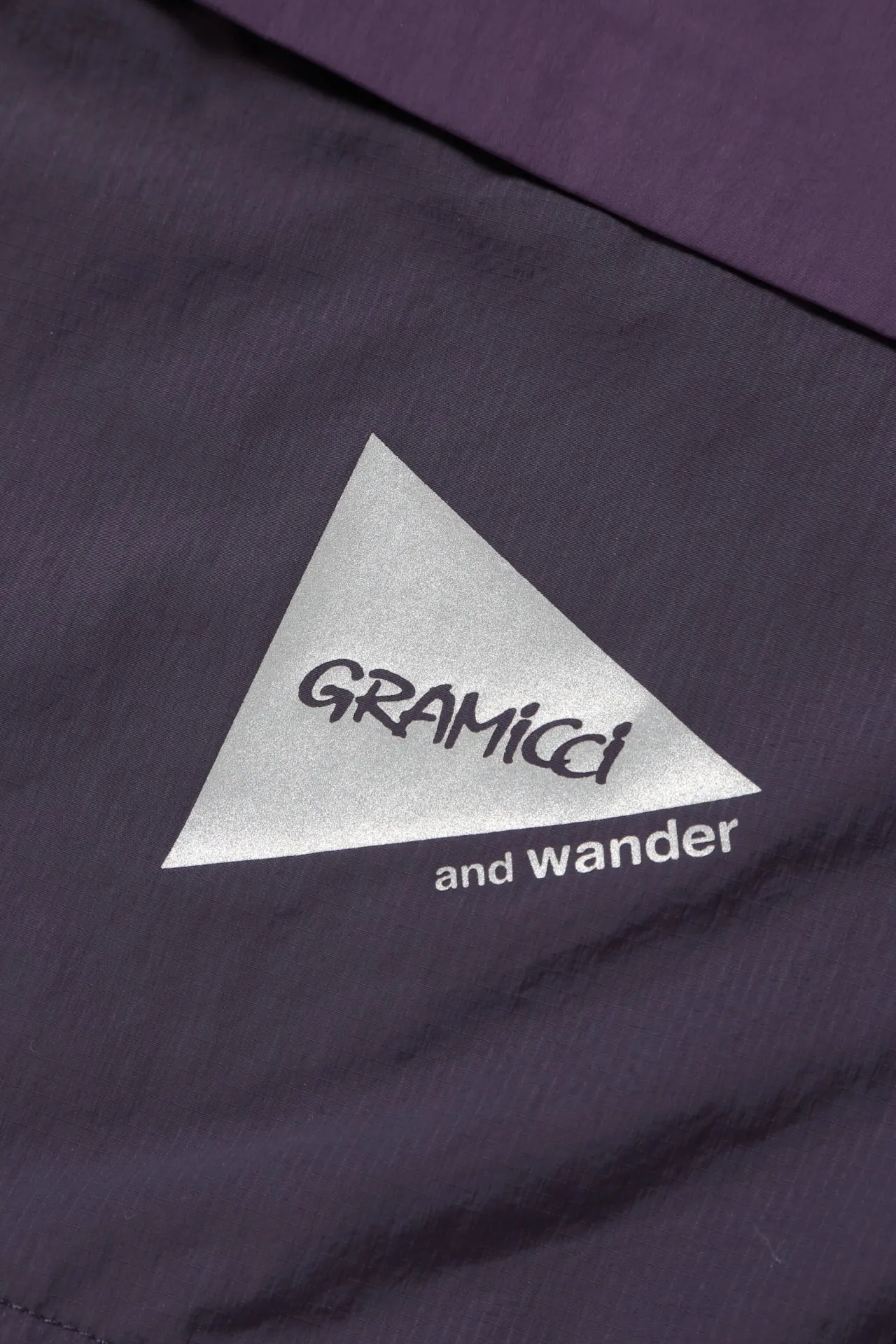 Gramicci x and wander Women's Patchwork Wind Hoodie