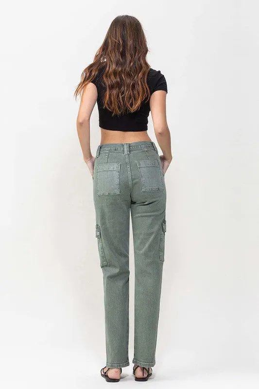 High Rise Cargo Jean