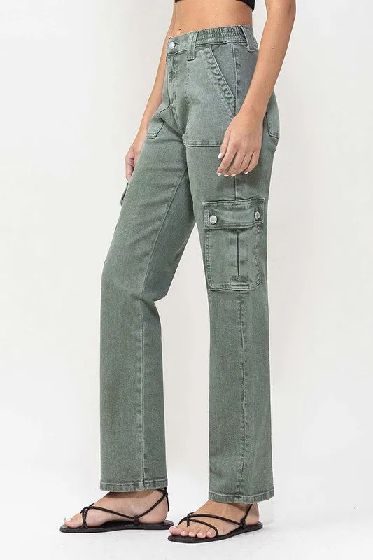 High Rise Cargo Jean