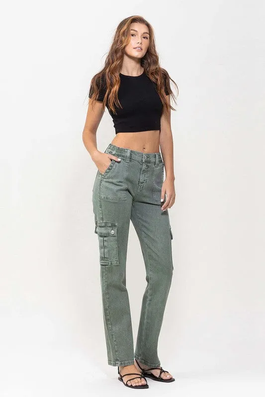 High Rise Cargo Jean