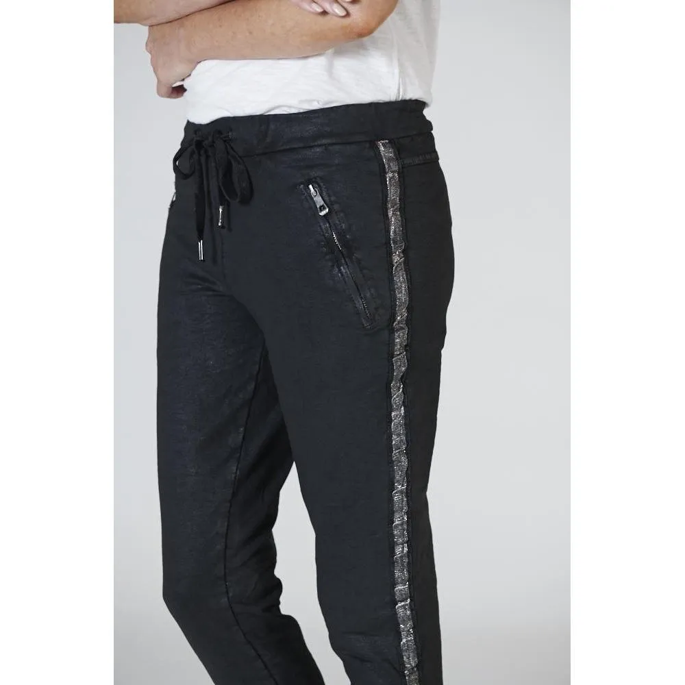 Italian Star Coated Jogger Pant