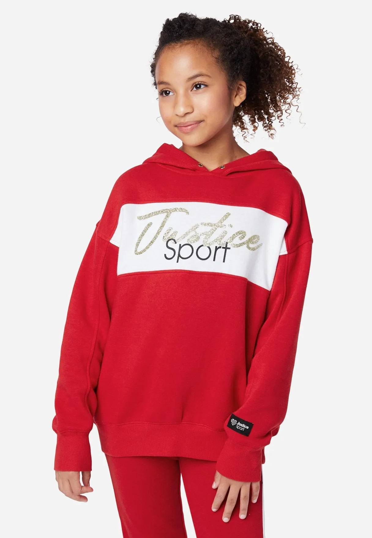 J Sport Color Block Hoodie