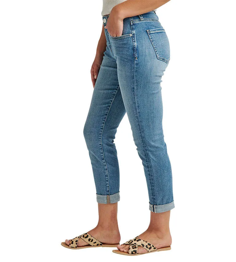 JAG Carter Mid Rise Girlfriend Jeans