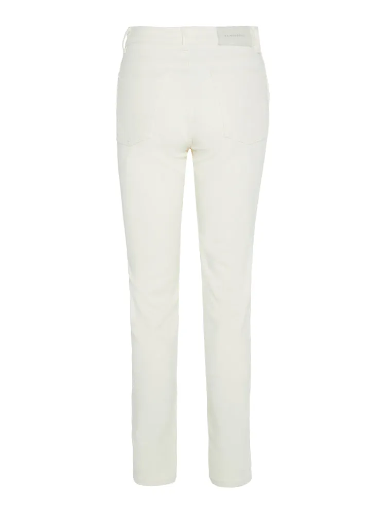 J.Lindeberg Womens Study Ceed White Jeans - Stylish Fit and Modern Design