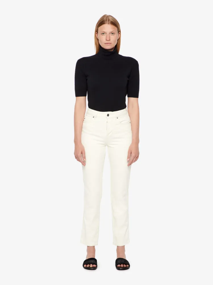 J.Lindeberg Womens Study Ceed White Jeans - Stylish Fit and Modern Design