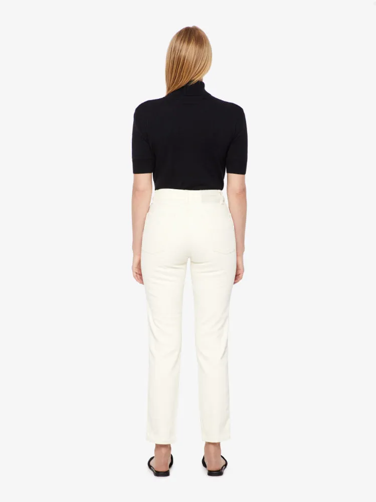 J.Lindeberg Womens Study Ceed White Jeans - Stylish Fit and Modern Design