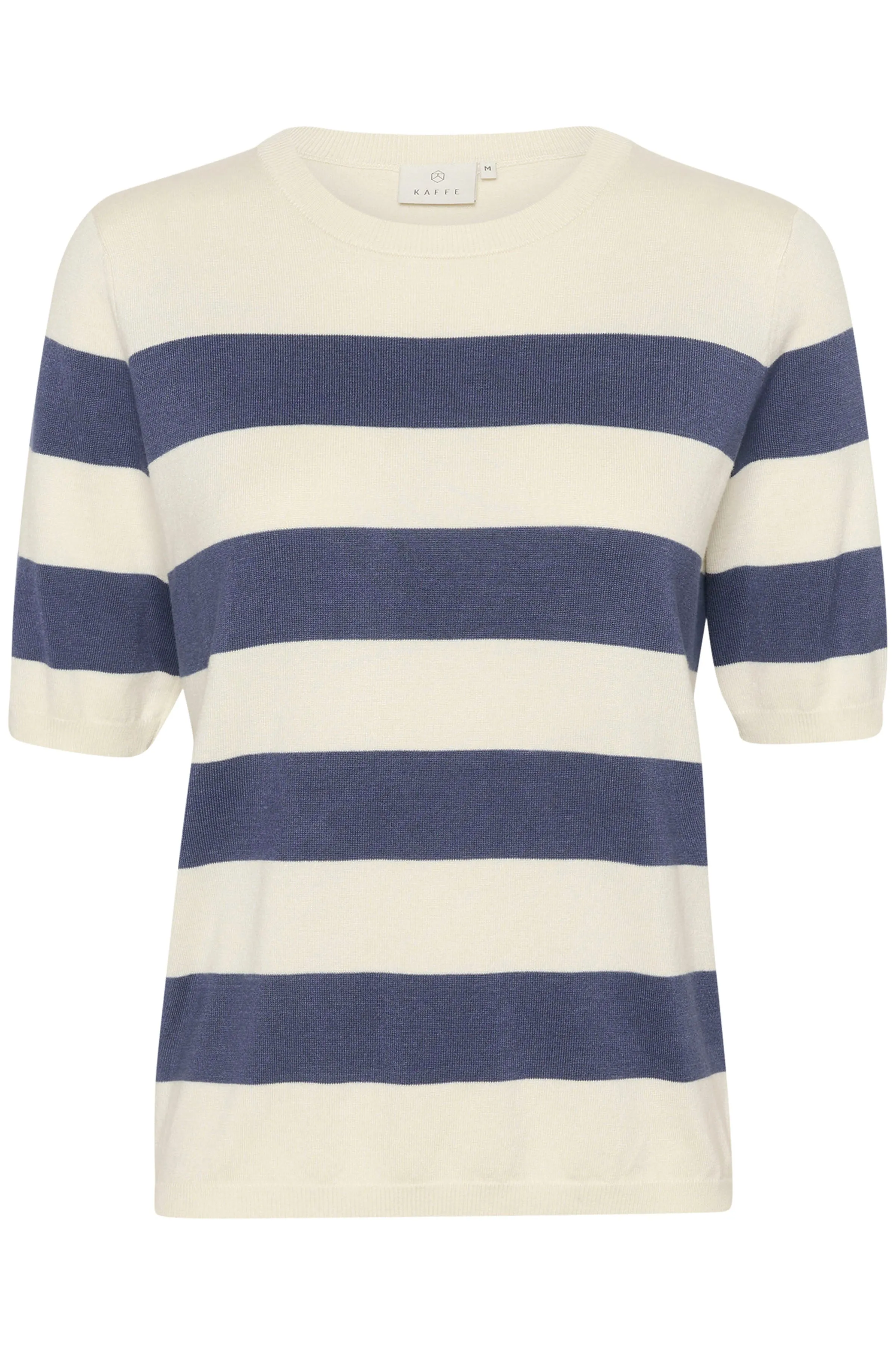 Kaffe KAlizza striped knit Indigo blue/white