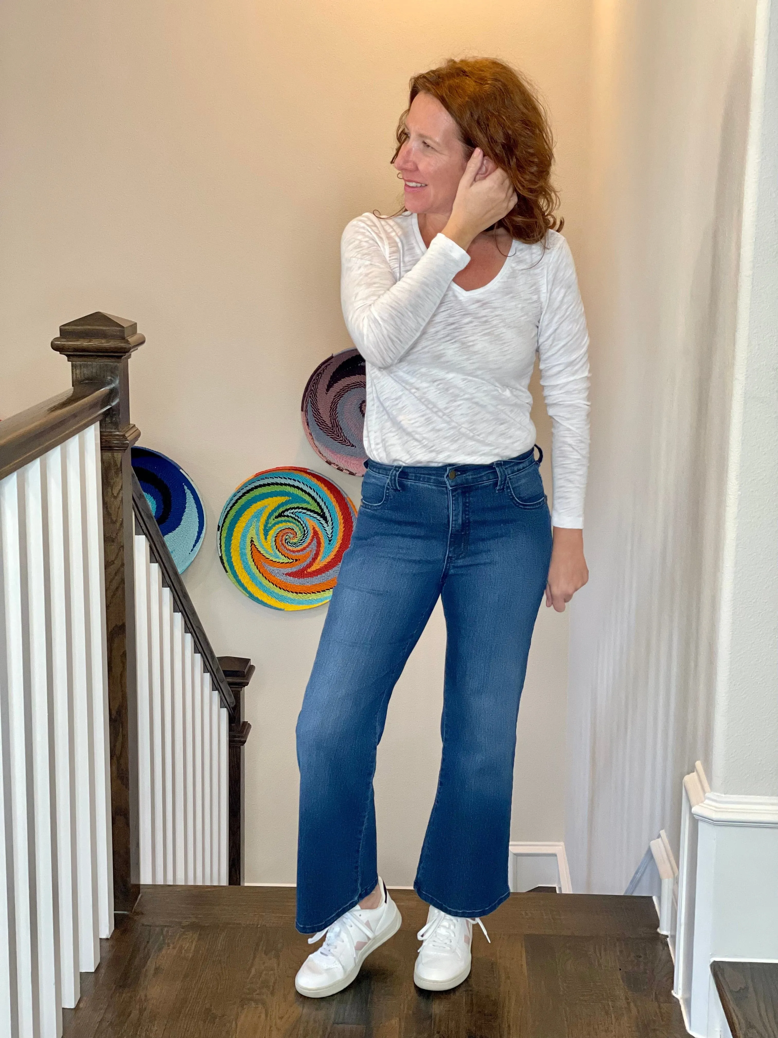 Karen Kane Wide Leg Jeans