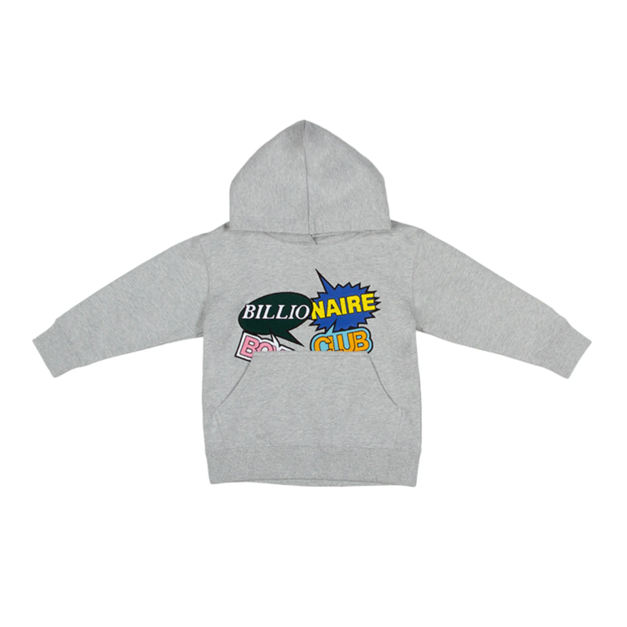 Kids Billionaire Boys Club Talk Pullover Hoodie (Heather Grey)