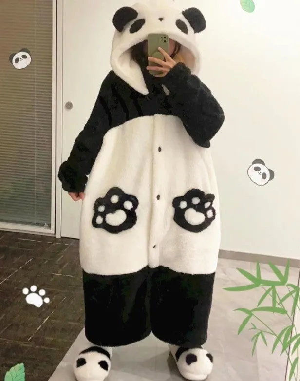 Lovely Panda Winter Pajamas PN6401