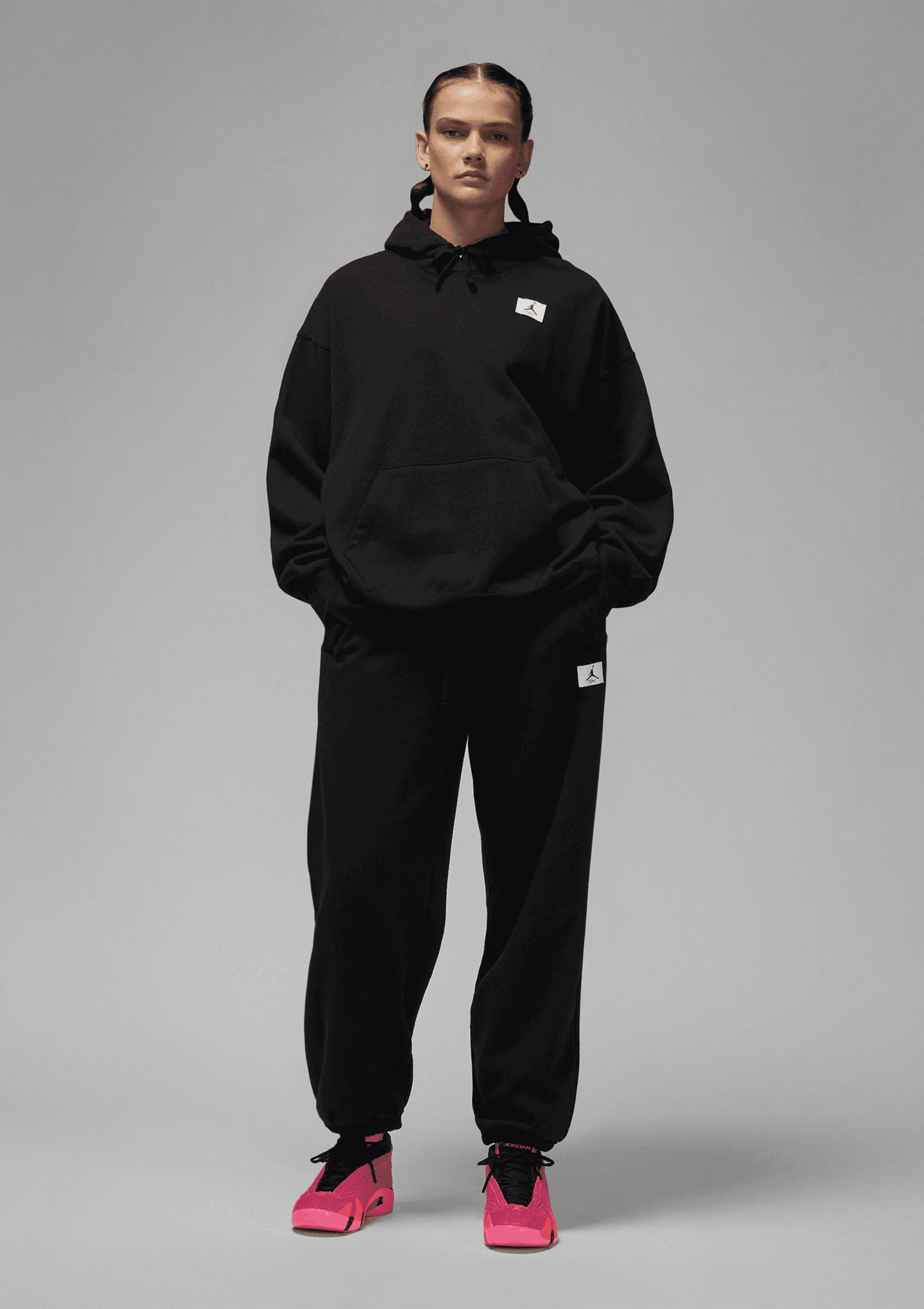 Nike Jordan Flight Women's Fleece Hoodie Black <br> DQ4603 010