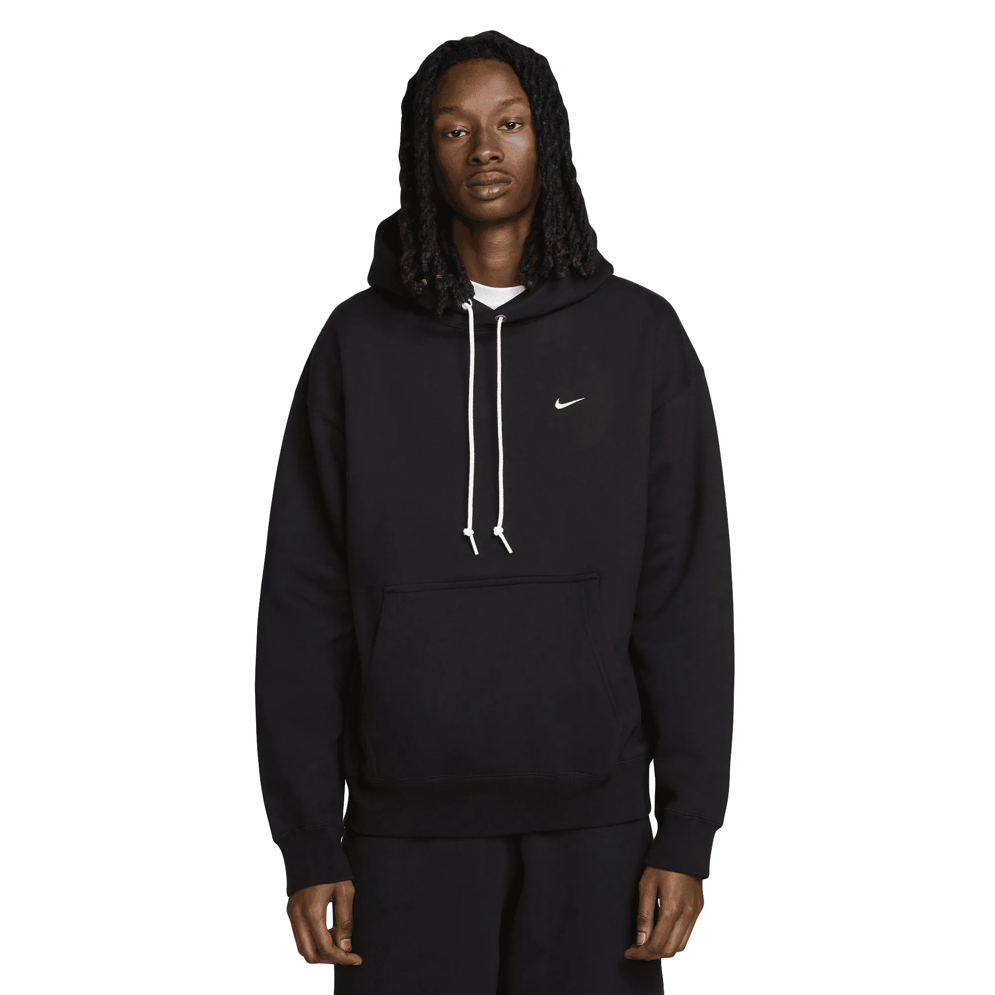 NikeLab NRG Solo Swoosh Hoodie Black/White DX1355-010