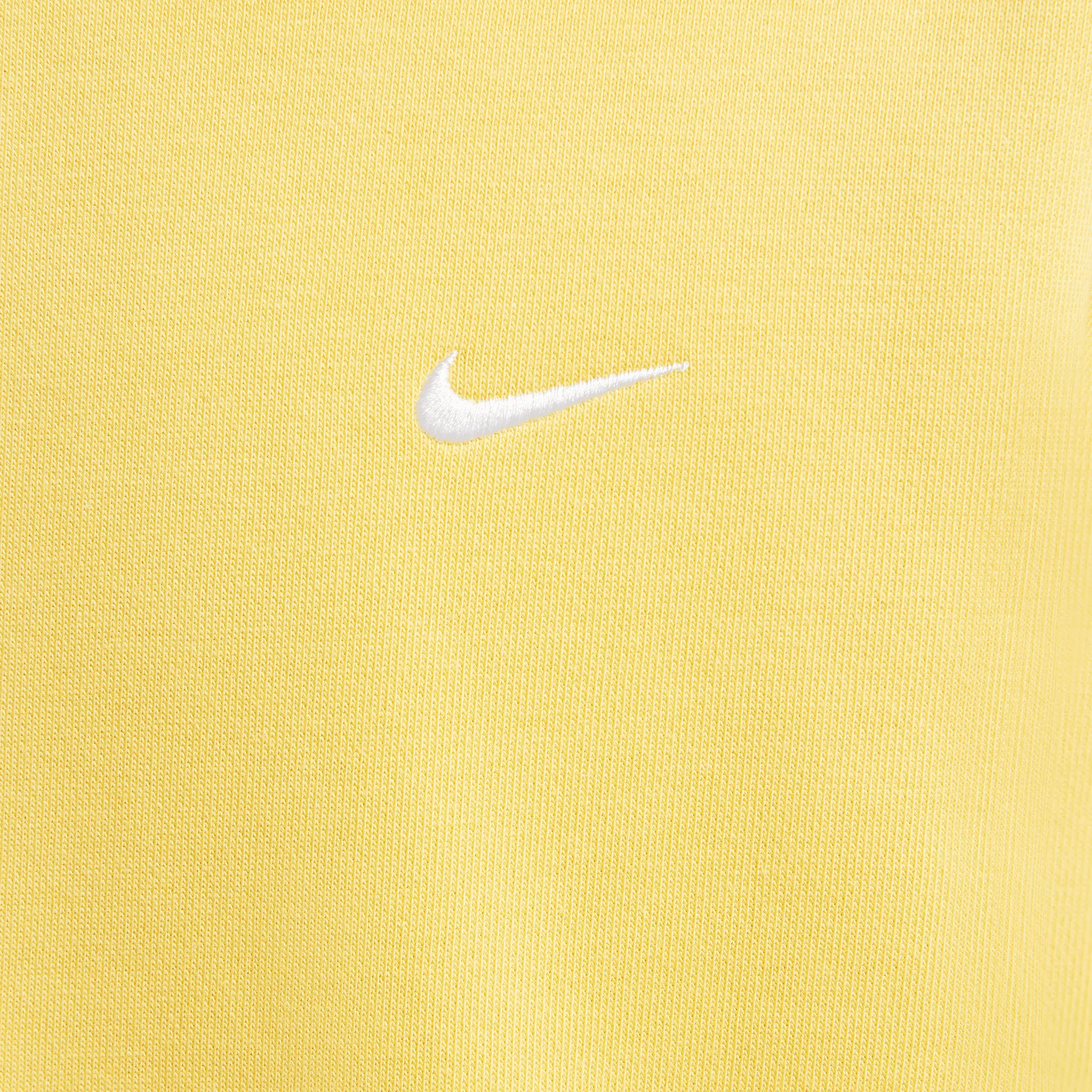 NikeLab NRG Solo Swoosh Hoodie Saturn Gold/White DX1355-700