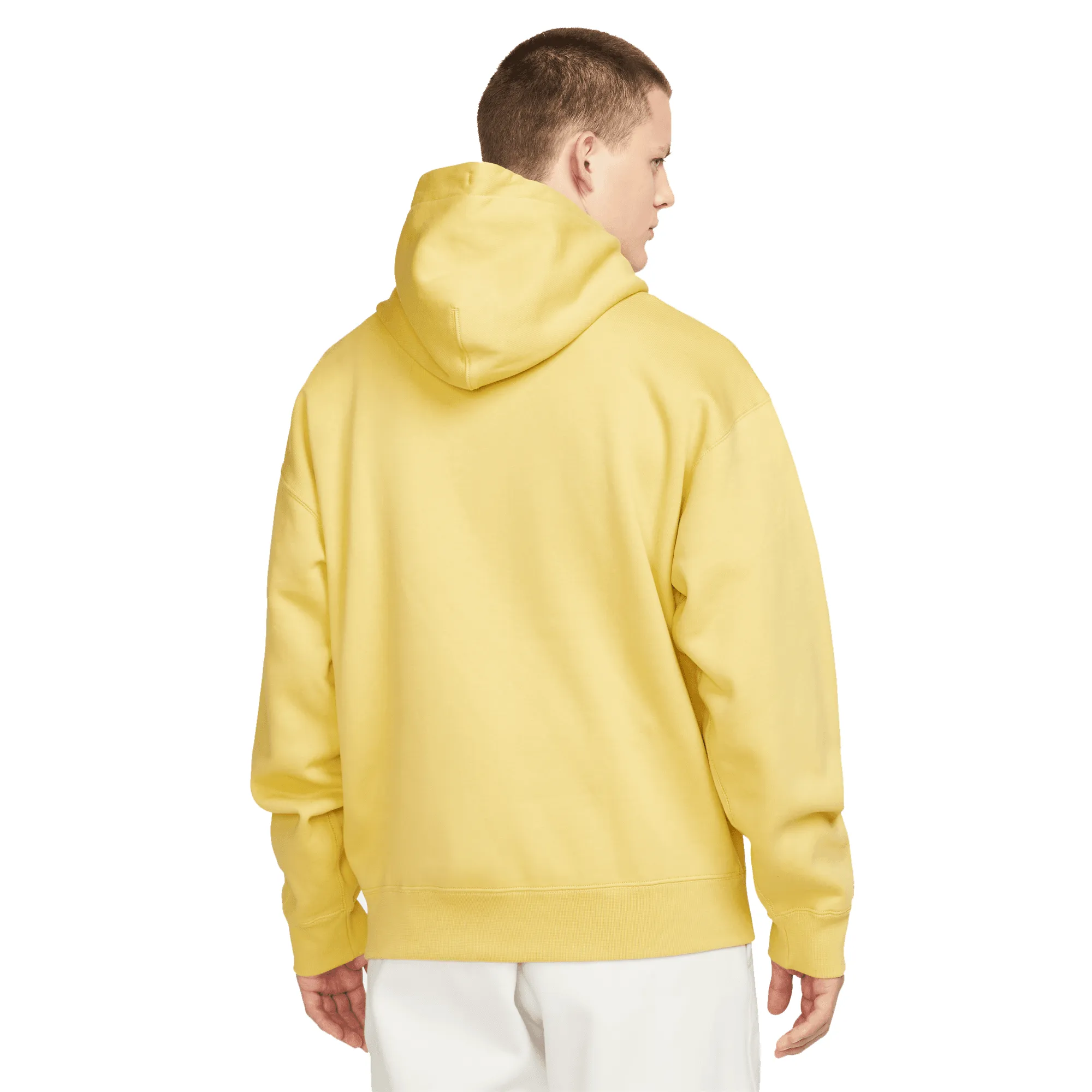 NikeLab NRG Solo Swoosh Hoodie Saturn Gold/White DX1355-700