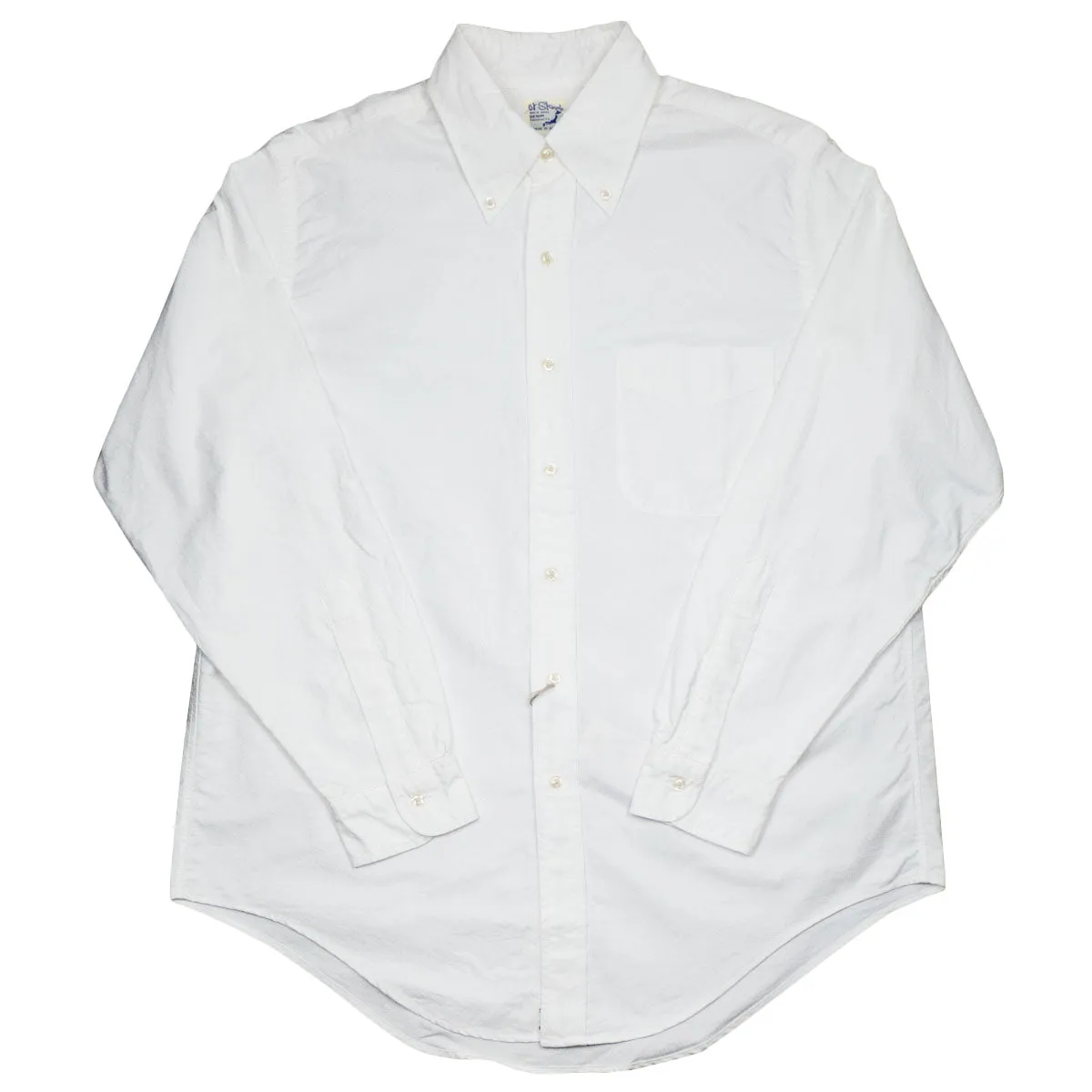 orSlow - Oxford Standard Button-down Shirt - White Oxford