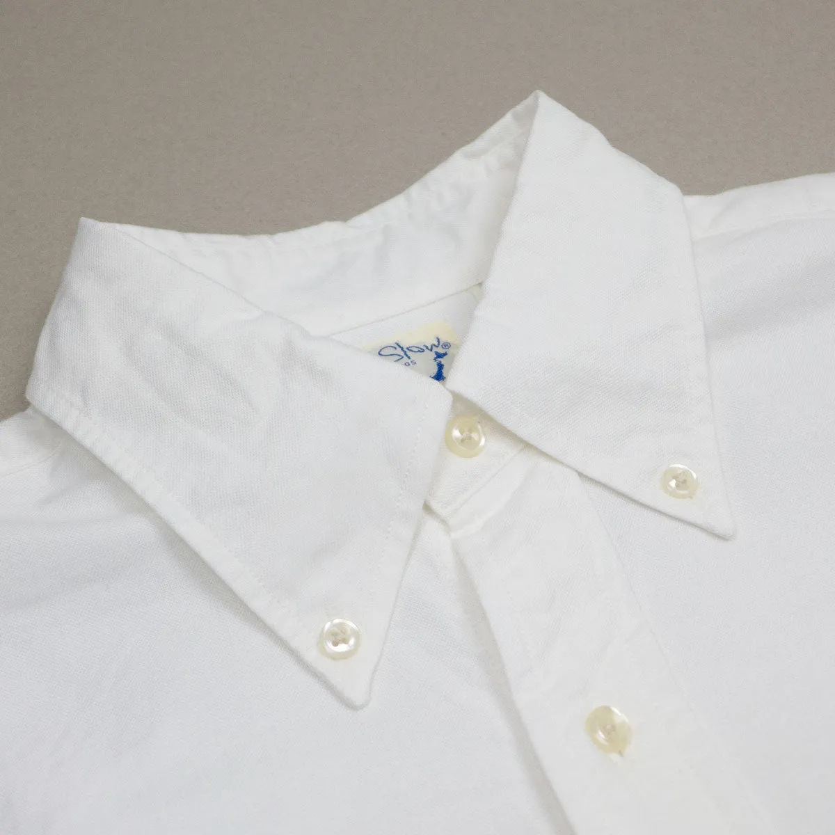 orSlow - Oxford Standard Button-down Shirt - White Oxford