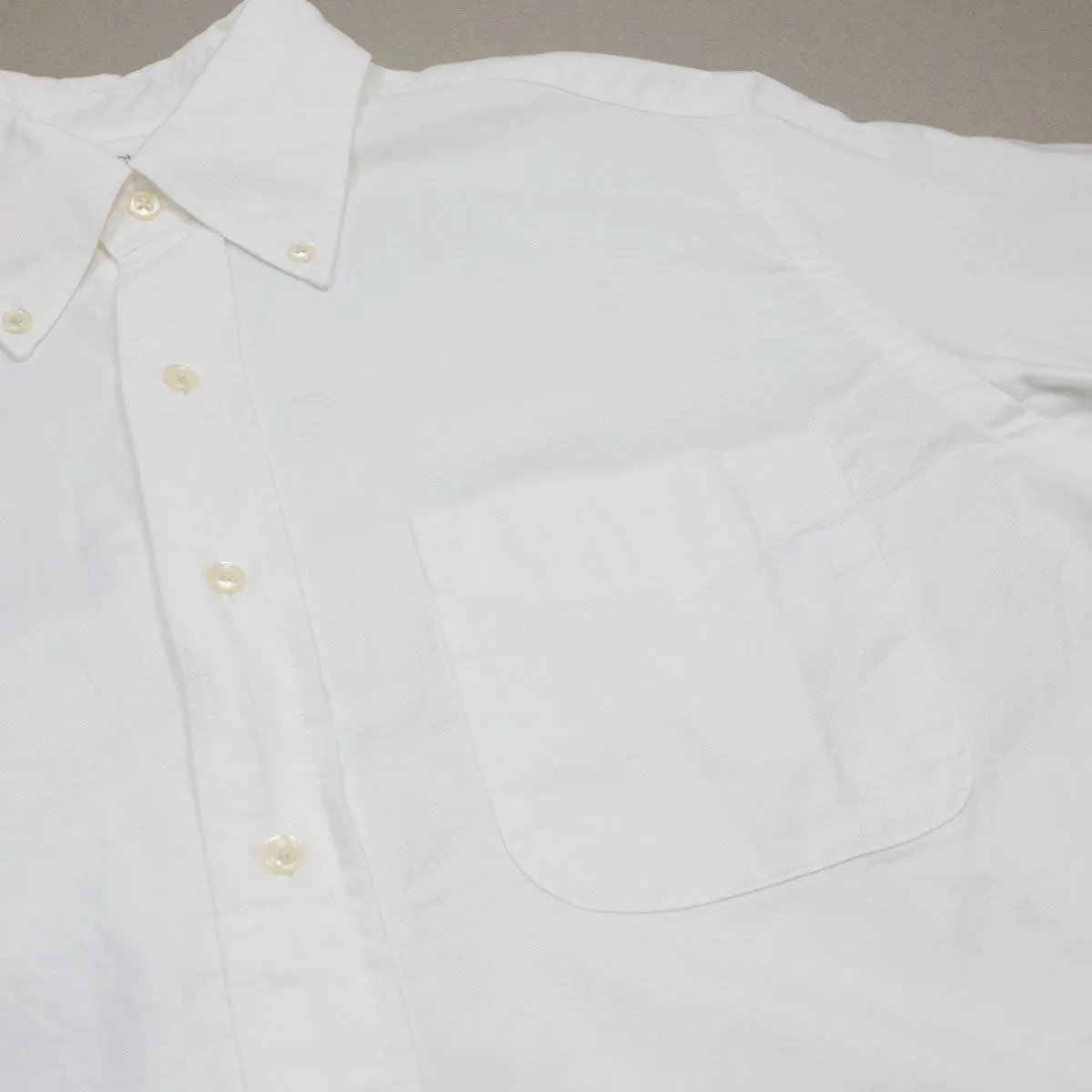 orSlow - Oxford Standard Button-down Shirt - White Oxford