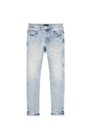 Purple Brand White Pop Jeans- LIGHT INDIGO