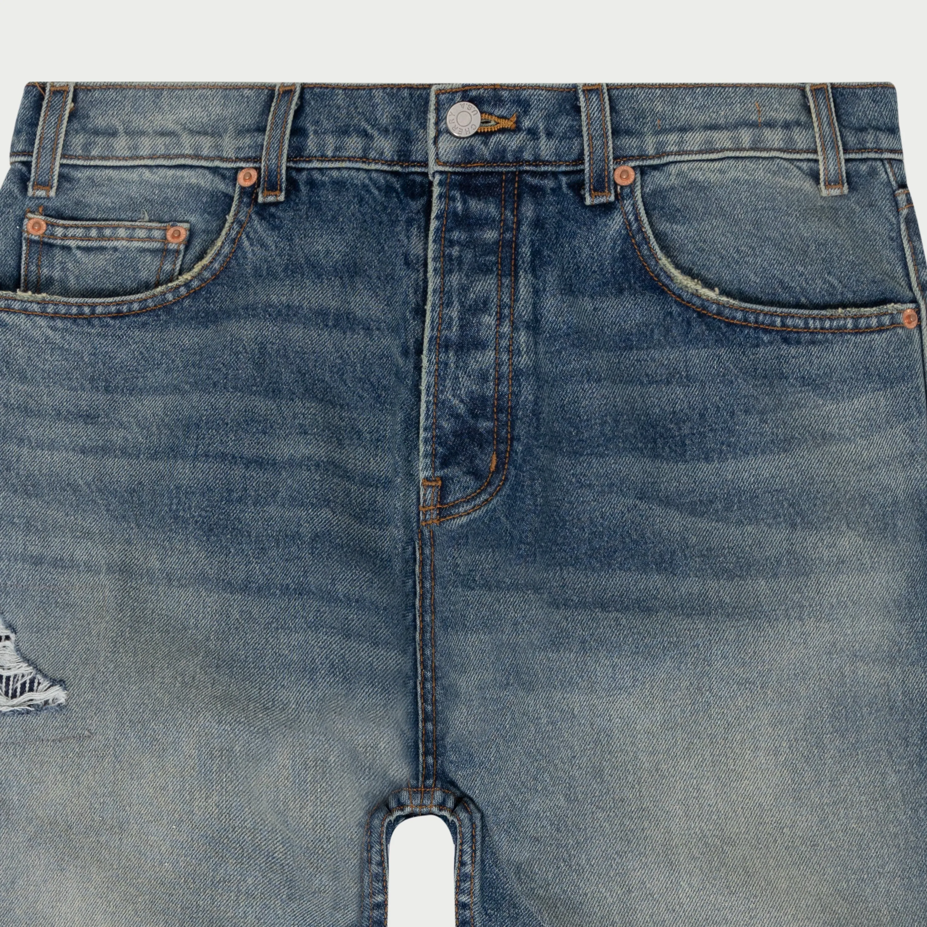 Railroad 5 Pocket Denim Jeans (Indigo)