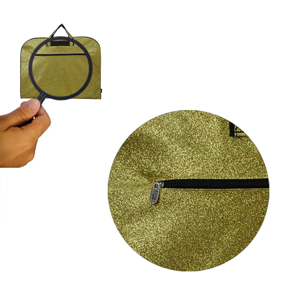 SALE! Gold Glitter NGIL Garment Bags