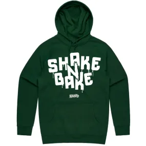 SHAKE N BAKE : Hunter Green Sneaker Hoodie