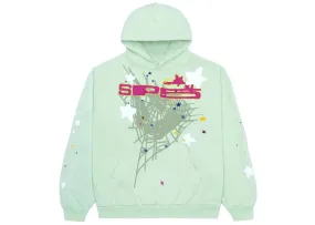 Sp5der SP5 Mint Hoodie Mint