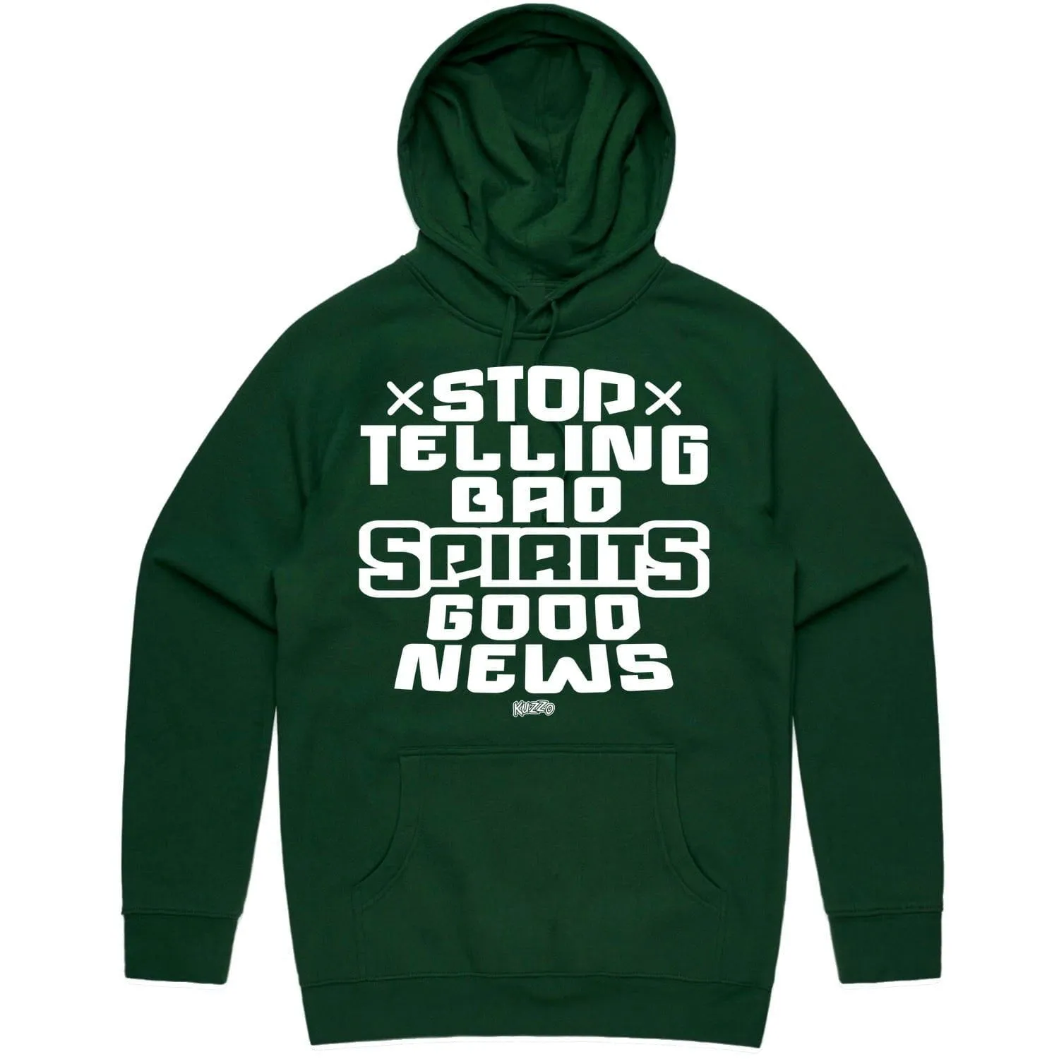 SPIRITS : Hunter Green Sneaker Hoodie