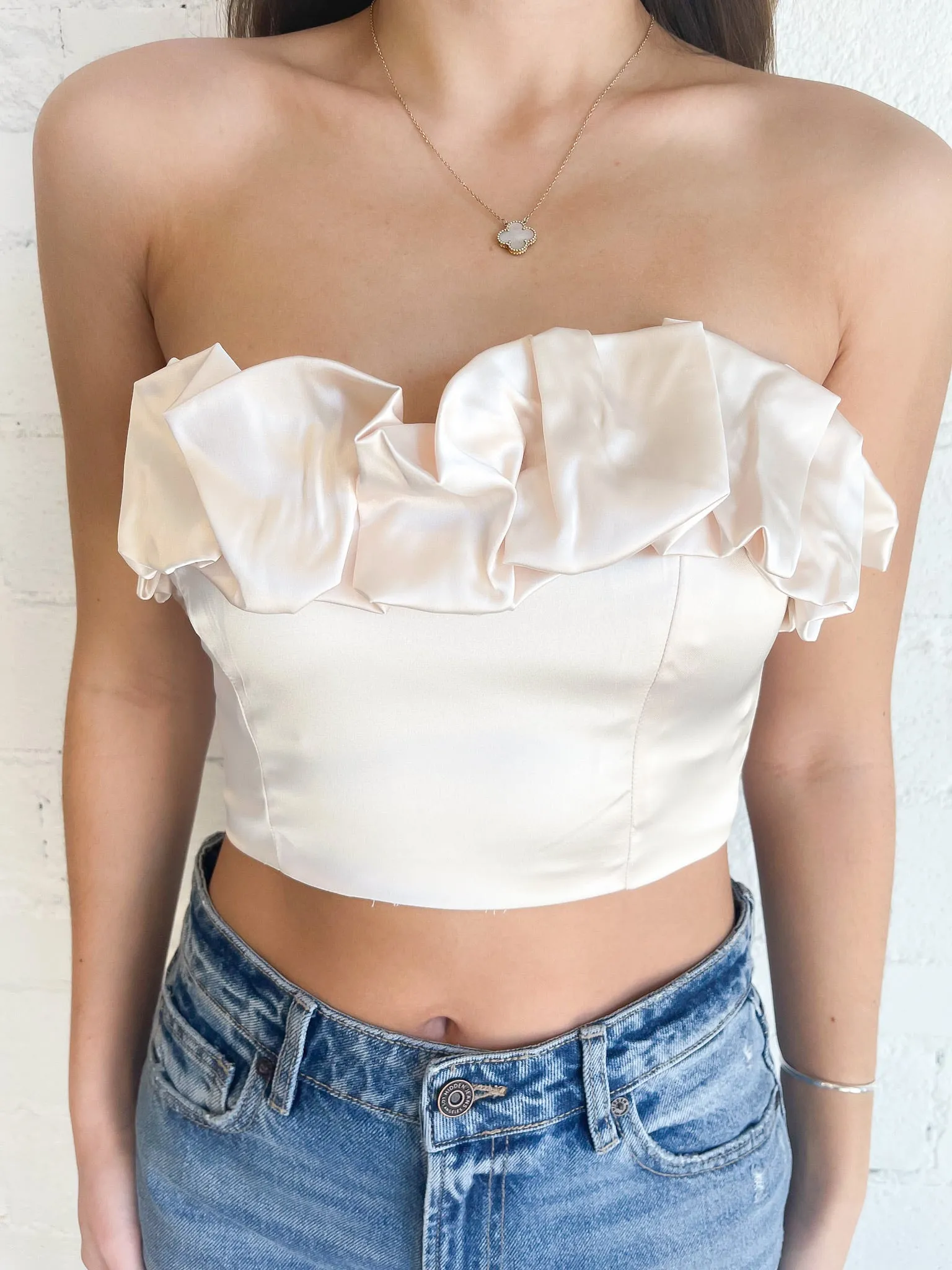 Spring Breeze Satin Top