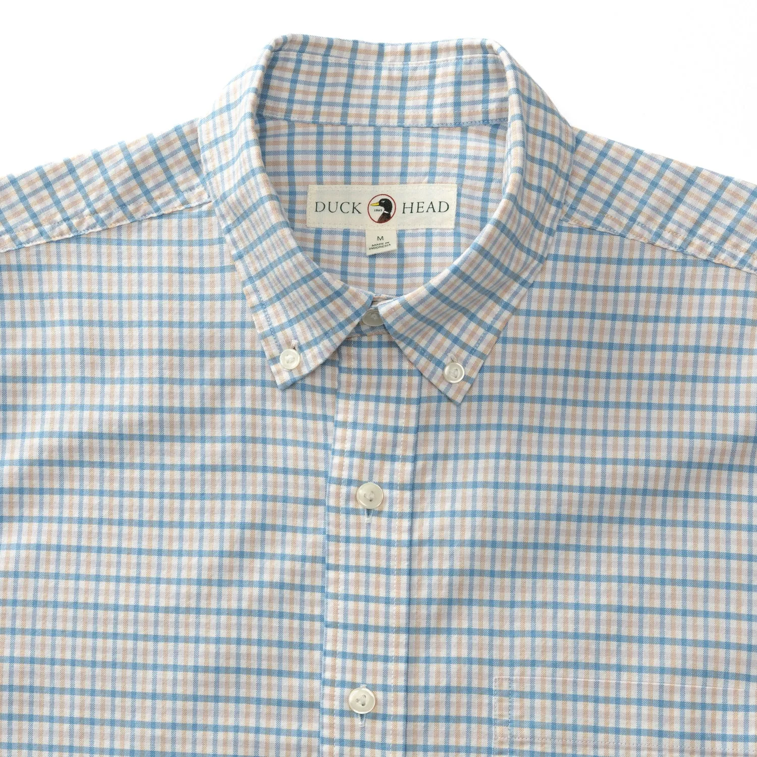 Sullivan Plaid Cotton Oxford Sport Shirt