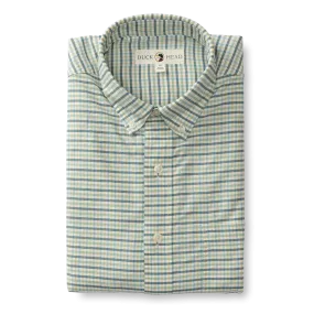 Sullivan Plaid Cotton Oxford Sport Shirt