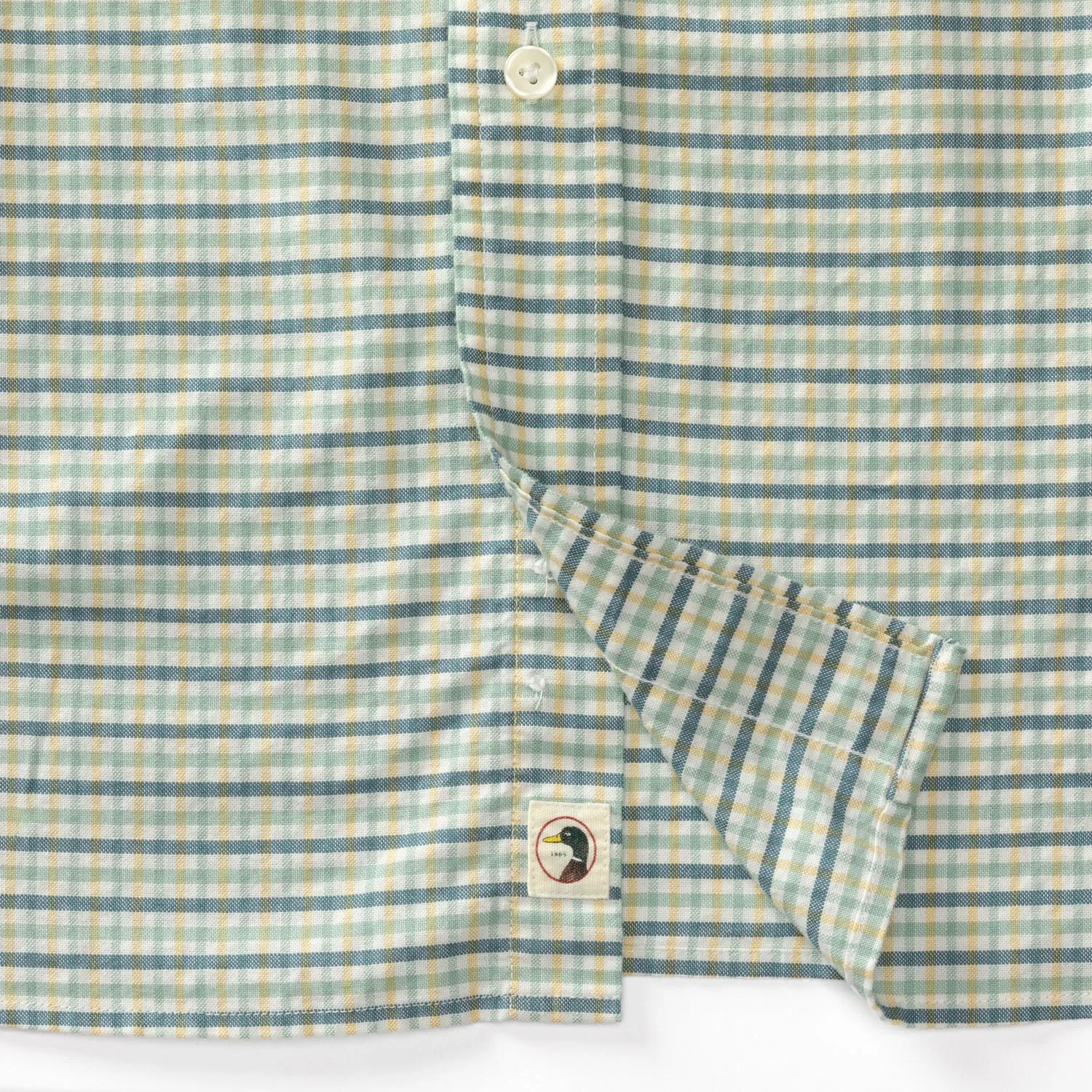 Sullivan Plaid Cotton Oxford Sport Shirt