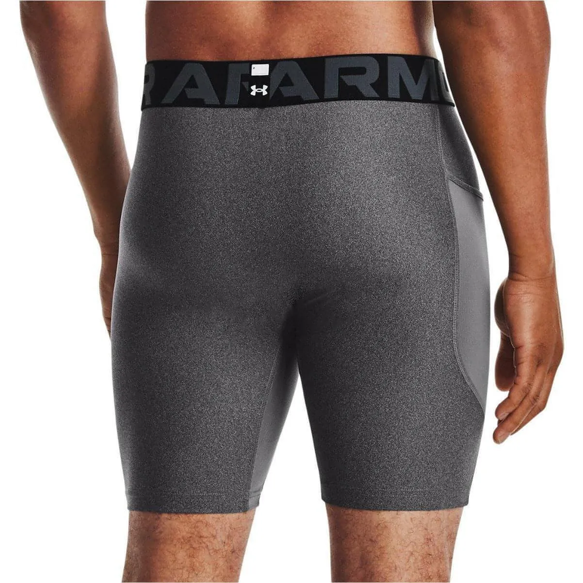 Under Armour HeatGear Mens Short Compression Tights - Grey